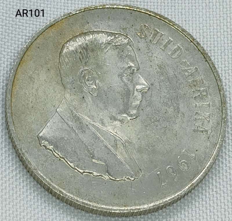1967 RSA - R1 - .800 silver - proof in capsule