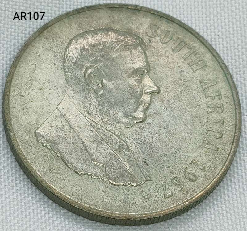 1967 RSA - R1 - .800 silver - proof in capsule