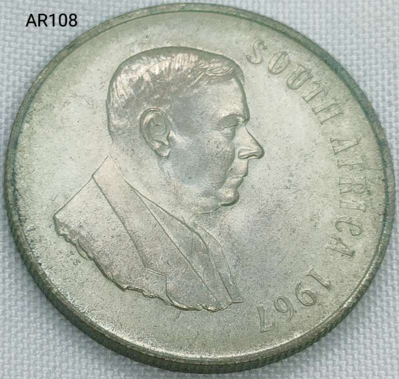 1967 RSA - R1 - .800 silver - proof in capsule