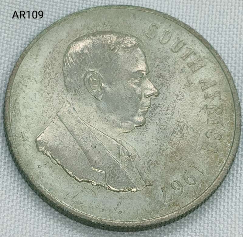 1967 RSA - R1 - .800 silver - proof in capsule