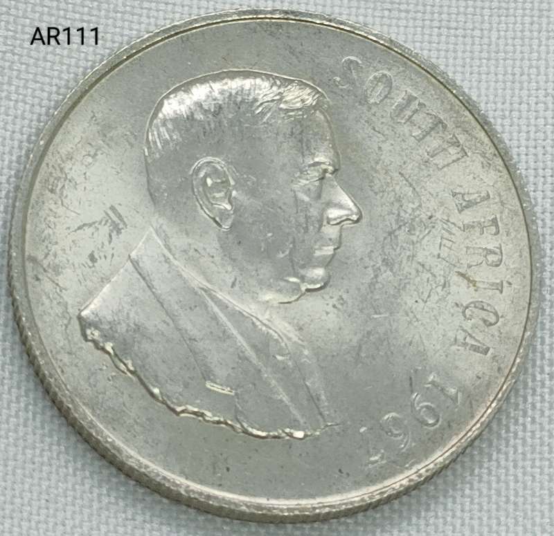 1967 RSA - R1 - .800 silver - proof in capsule