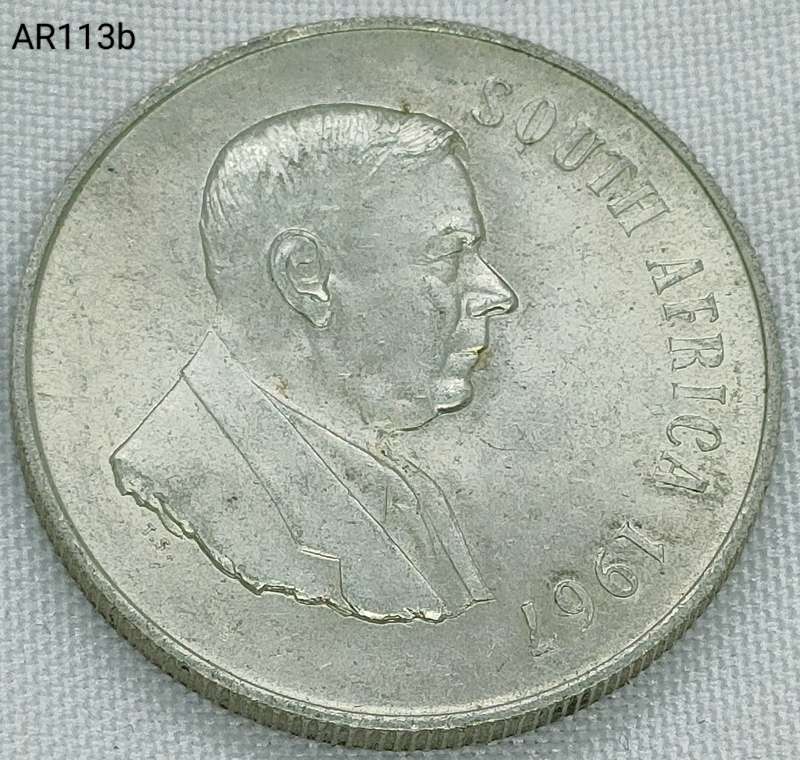 1967 RSA - R1 - .800 silver - proof in capsule