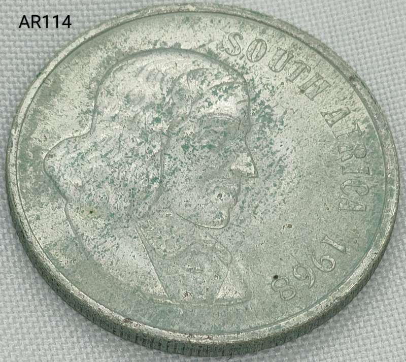 1968 RSA - R1 - .800 silver - in capsule