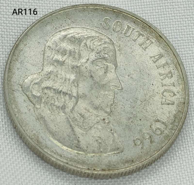 1966 RSA - R1 - .800 silver - in capsule