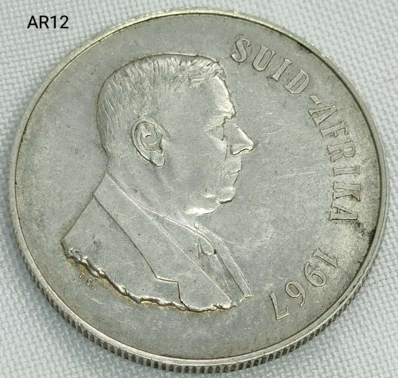 1967 RSA - R1 - .800 silver - in capsule