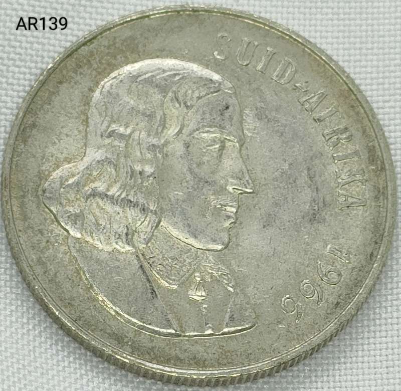 1966 RSA - R1 - .800 silver - in capsule