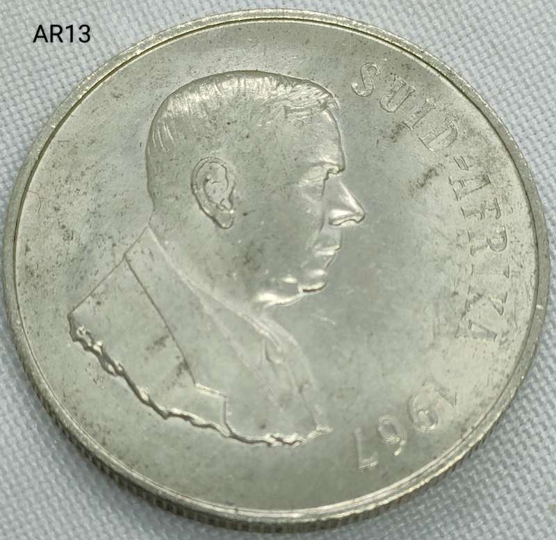 1967 RSA - R1 - .800 silver - in capsule