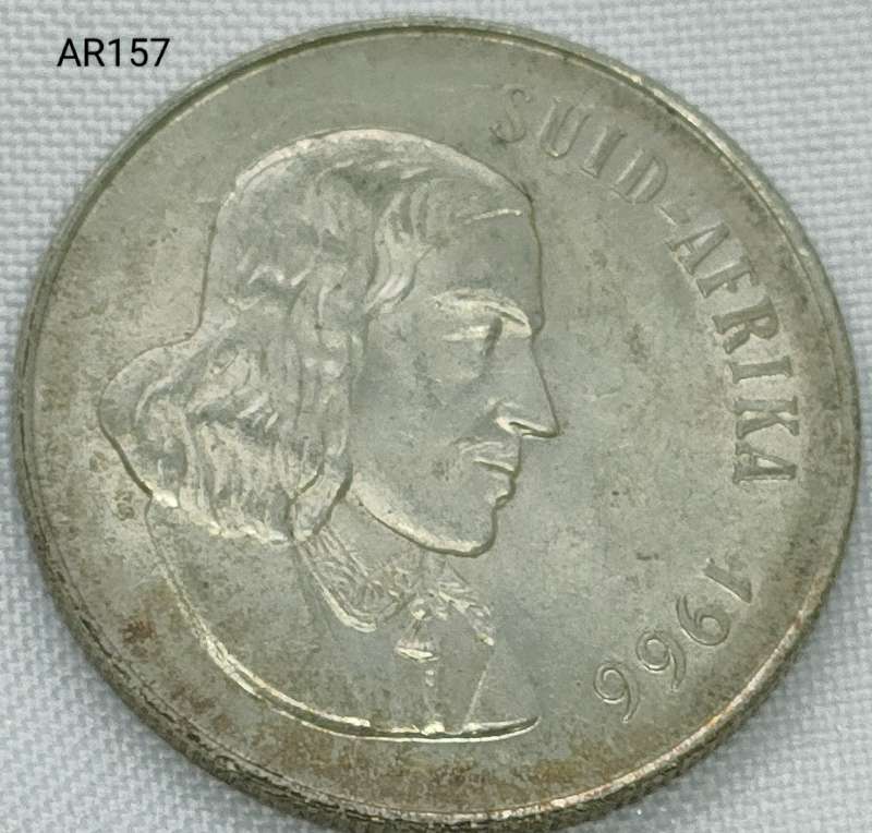 1966 RSA - R1 - .800 silver - in capsule