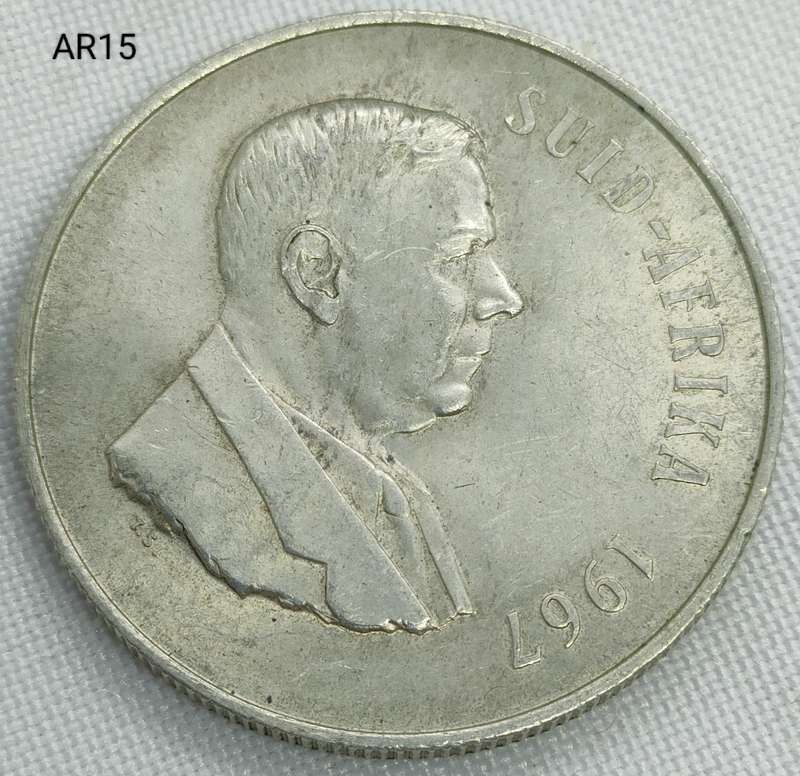 1967 RSA - R1 - .800 silver - in capsule