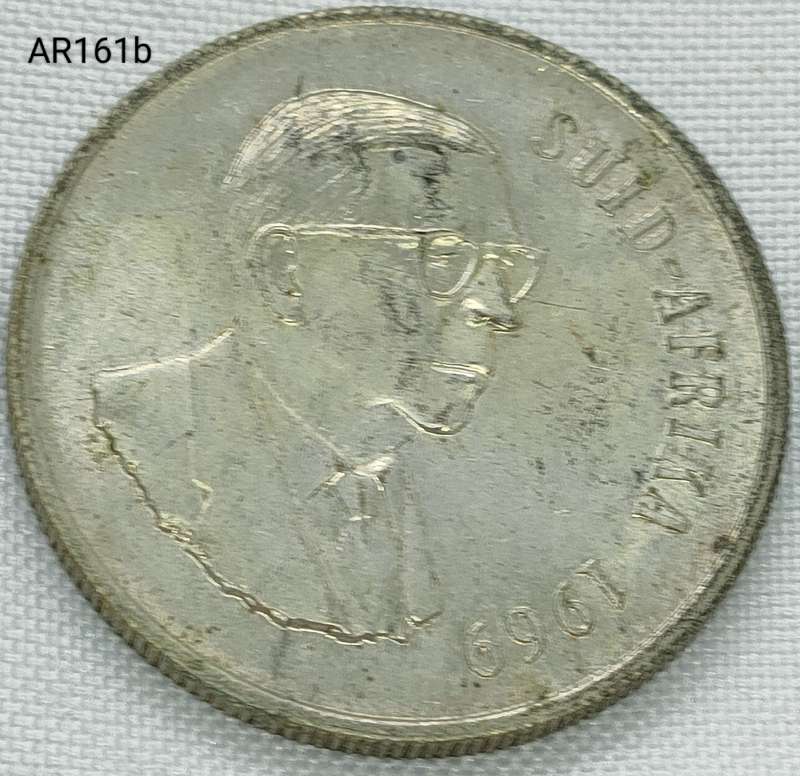 1969 RSA - R1 - .800 silver - in capsule