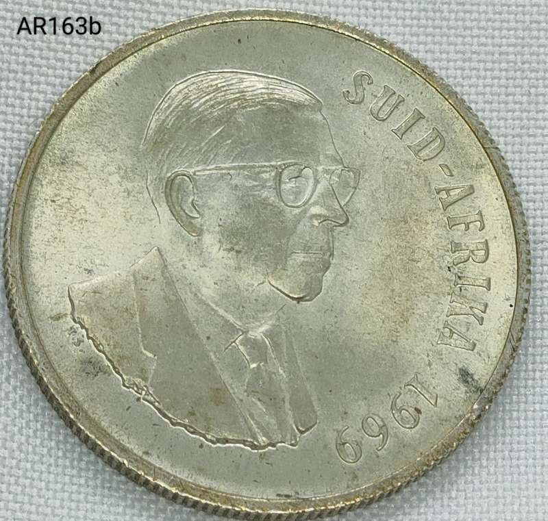 1969 RSA - R1 - .800 silver - in capsule