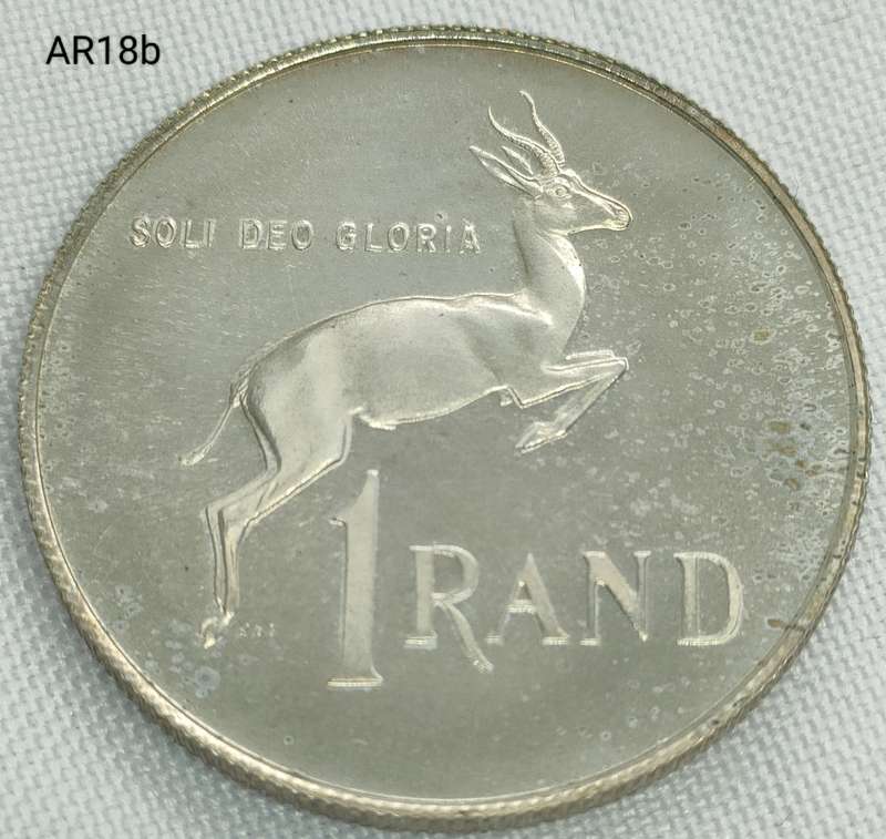 1968 RSA - R1 - .800 silver - in capsule