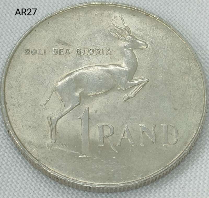 1966 RSA - R1 - .800 silver - in capsule
