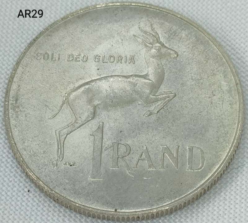 1966 RSA - R1 - .800 silver - in capsule
