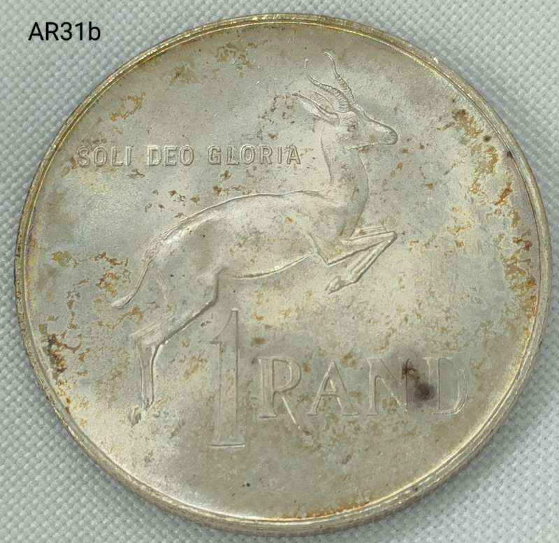1966 RSA - R1 - .800 silver - in capsule