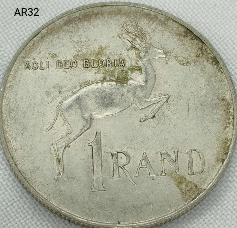 1966 RSA - R1 - .800 silver - in capsule