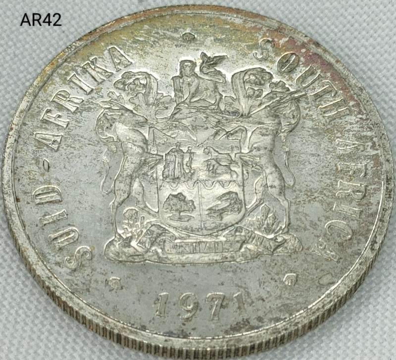 1971 RSA - R1 - .800 silver - proof in capsule
