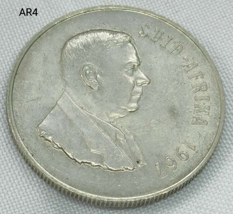 1967 RSA - R1 - .800 silver - in capsule