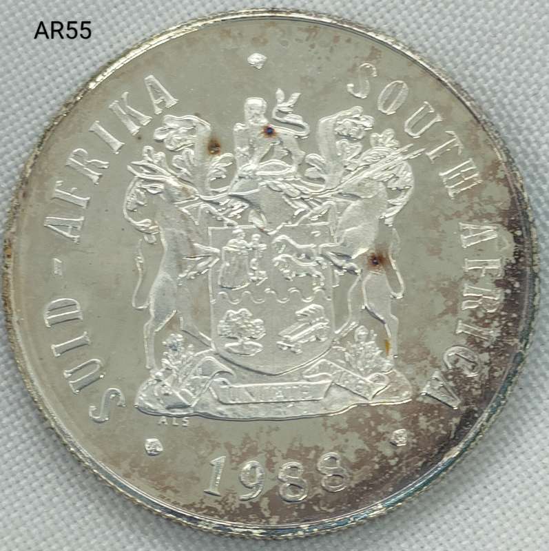 1988 RSA - R1 - .800 silver - proof in capsule