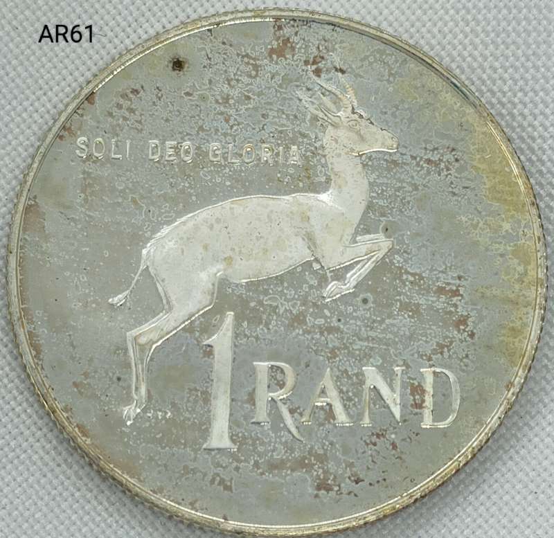 1989 RSA - R1 - .800 silver - proof in capsule