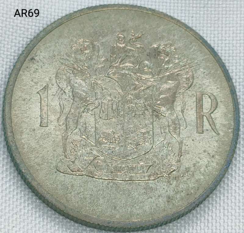 1969 RSA - R1 - .800 silver - proof in capsule