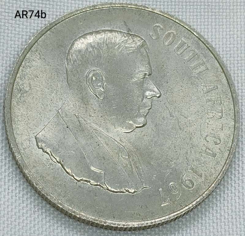 1967 RSA - R1 - .800 silver - proof in capsule