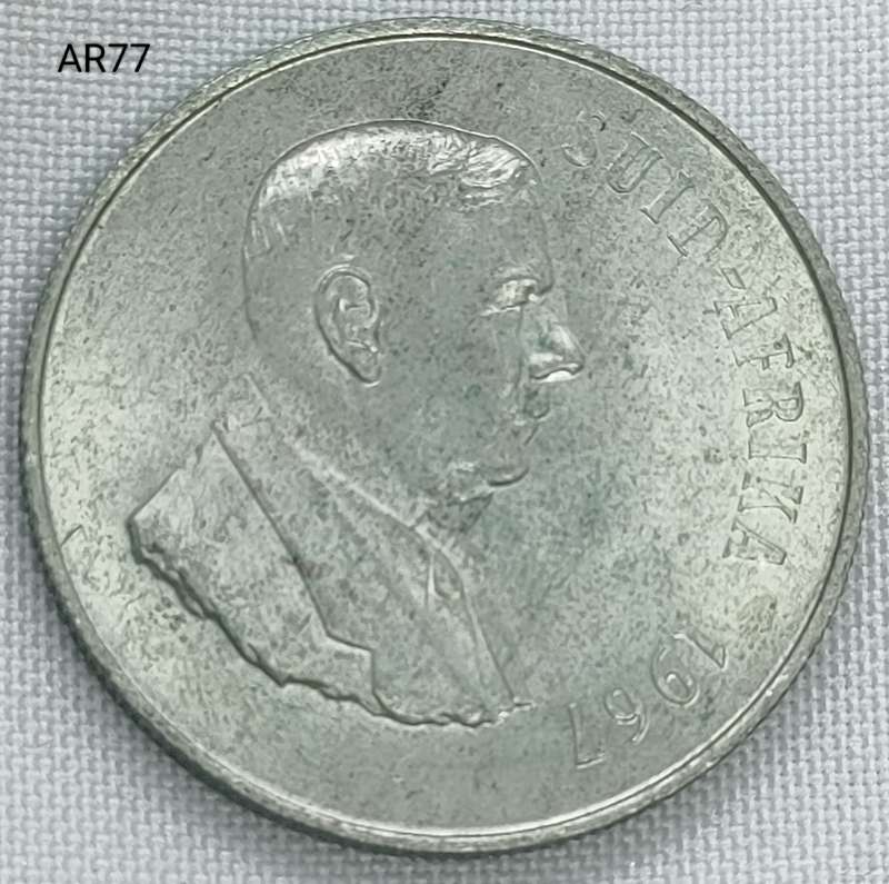 1967 RSA - R1 - .800 silver - proof in capsule