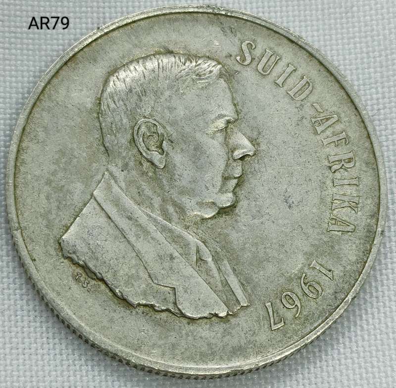 1967 RSA - R1 - .800 silver - proof in capsule