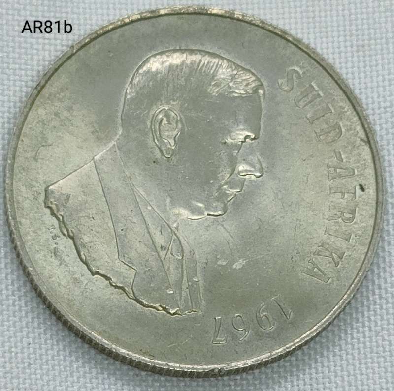 1967 RSA - R1 - .800 silver - proof in capsule