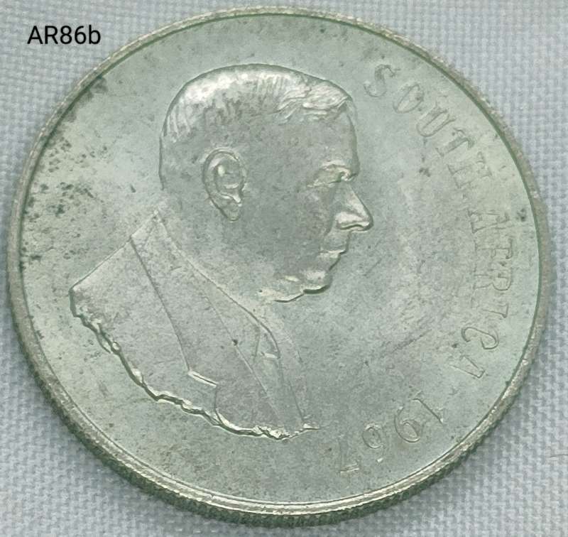 1967 RSA - R1 - .800 silver - proof in capsule