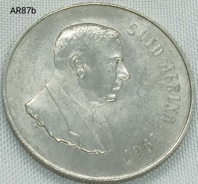 1967 RSA - R1 - .800 silver - proof in capsule