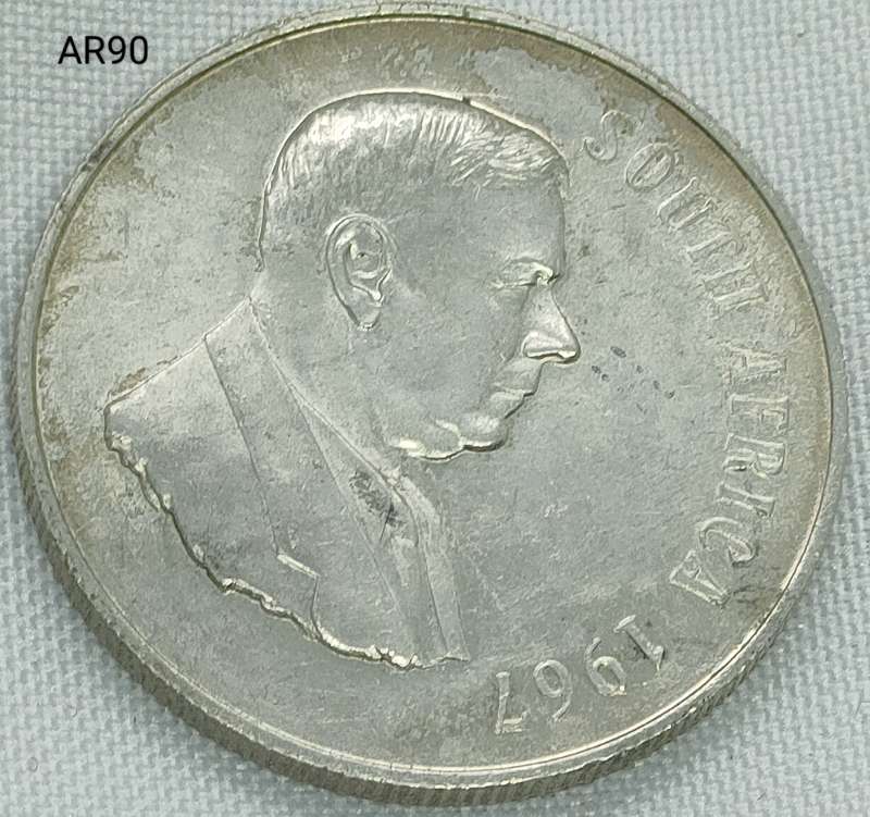 1967 RSA - R1 - .800 silver - proof in capsule