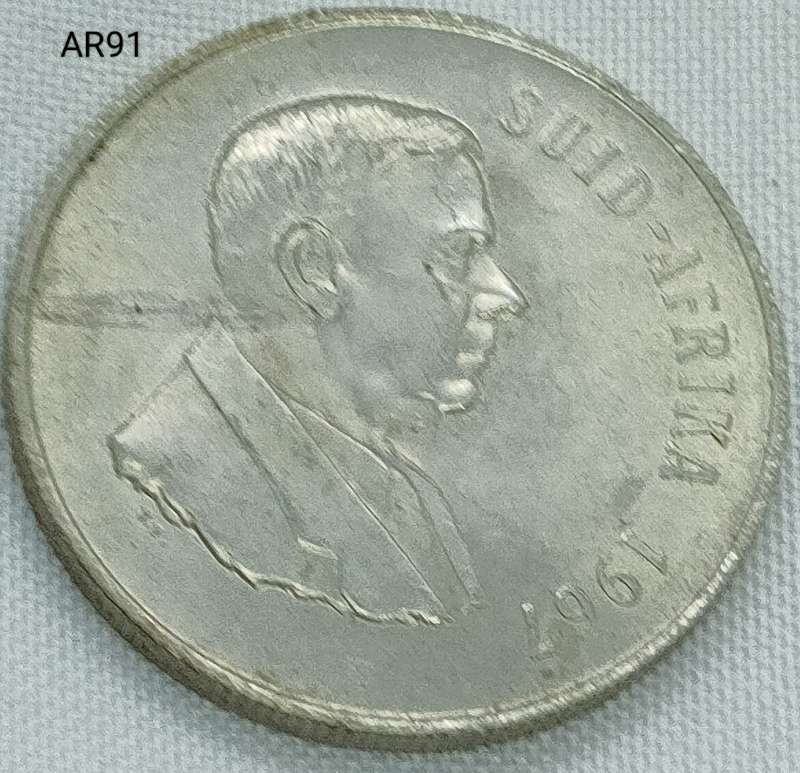 1967 RSA - R1 - .800 silver - proof in capsule