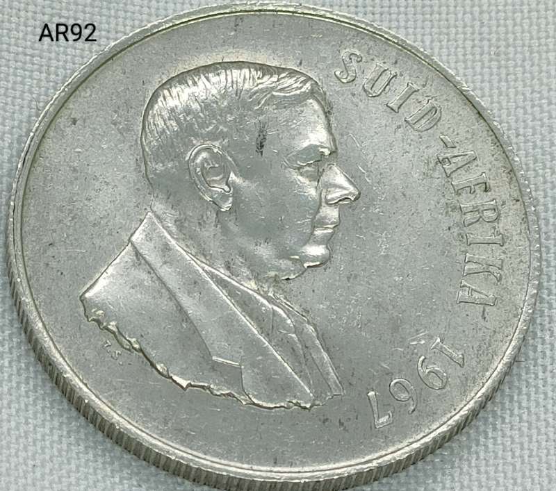 1967 RSA - R1 - .800 silver - proof in capsule