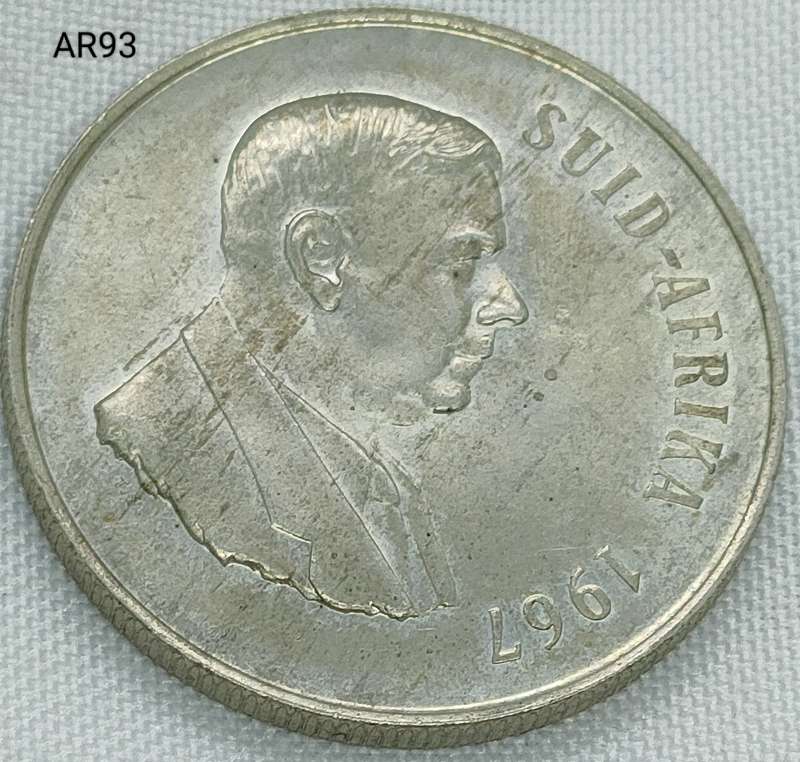1967 RSA - R1 - .800 silver - proof in capsule