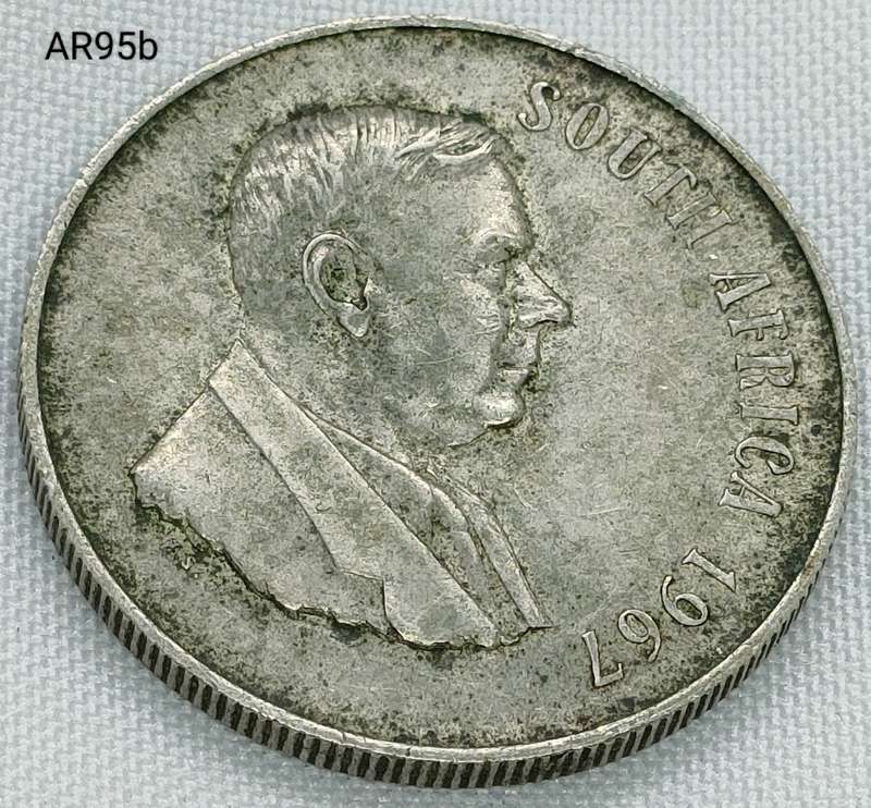 1967 RSA - R1 - .800 silver - proof in capsule