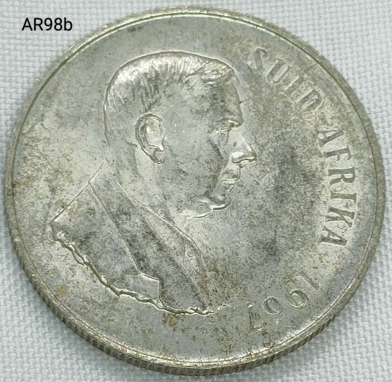 1967 RSA - R1 - .800 silver - proof in capsule