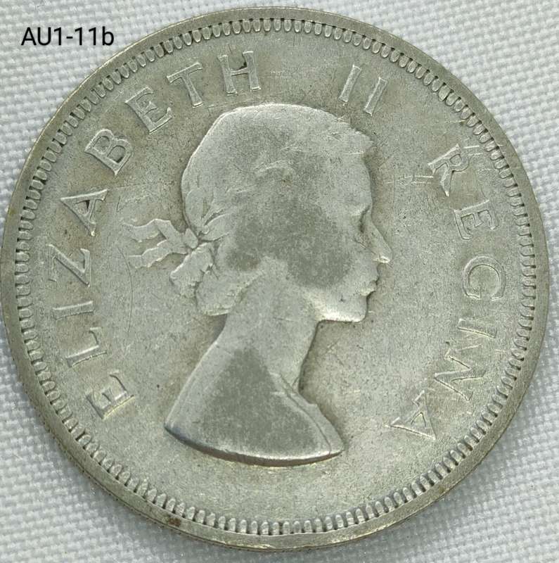 1957 Union of SA 2 1/2 shillings - half-crown
