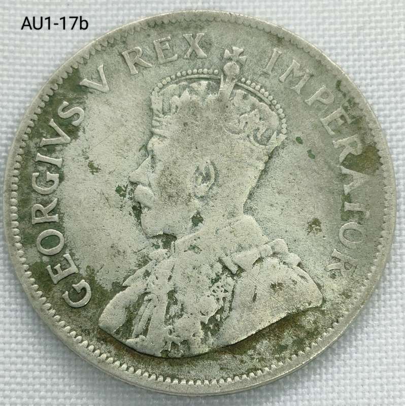1929 Union of SA 2 1/2 shillings -half-crown - 800 silver