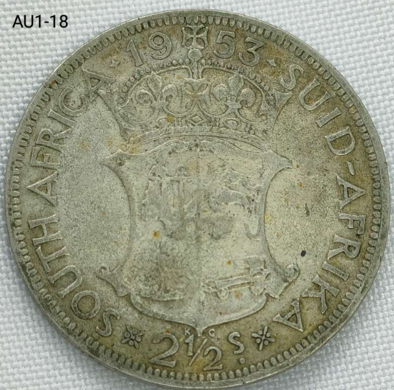 1953 Union of SA 2 1/2 shillings half-crown