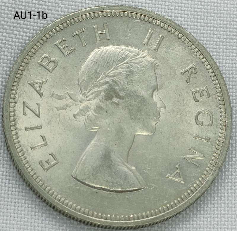 1958 Union of SA - 2 1/2 Shillings - half crown