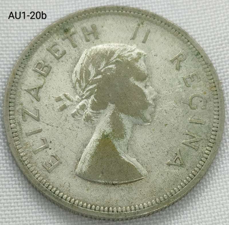 1956 Union of SA 1956 2 1/2 shillings - half-crown
