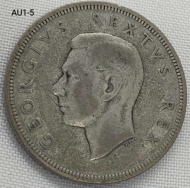 1951 Union of SA - 2 1/2 shillings - half crown