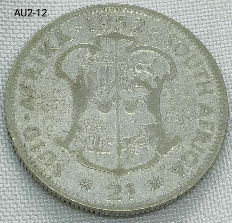 1952 Union of SA 2 Shillings - florin