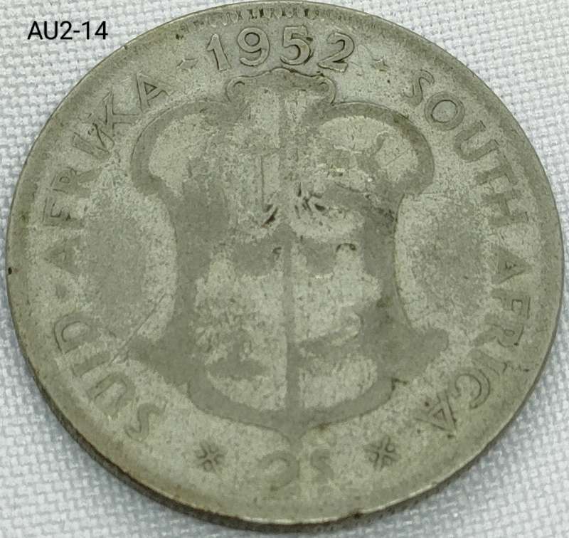 1952 Union of SA 2 shillings - florin