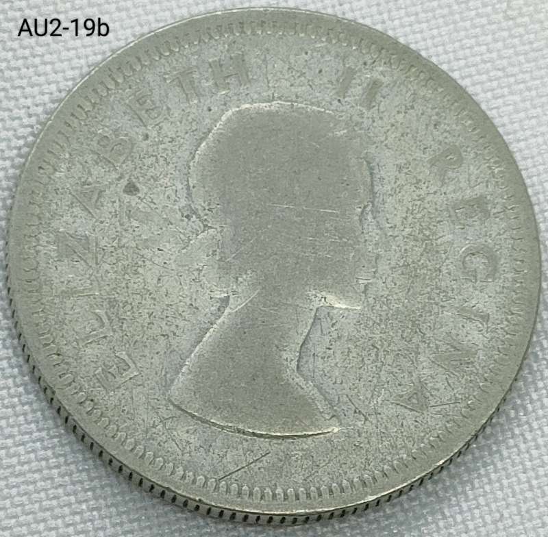 1955 Union of SA 2 shillings florin