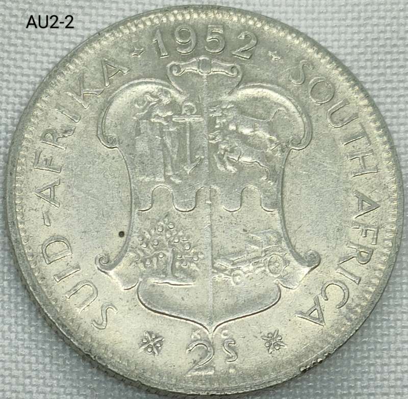 1952 Union of SA 2 shillings - florin