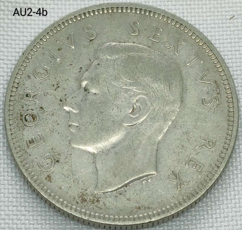 1952 Union of SA 2 shillings
