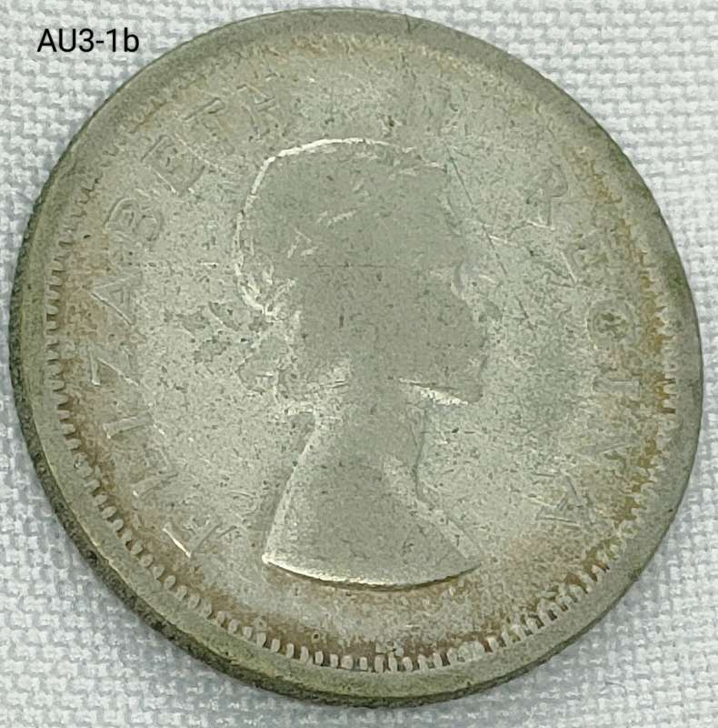 1954 Union of SA 1 shilling - filler coin