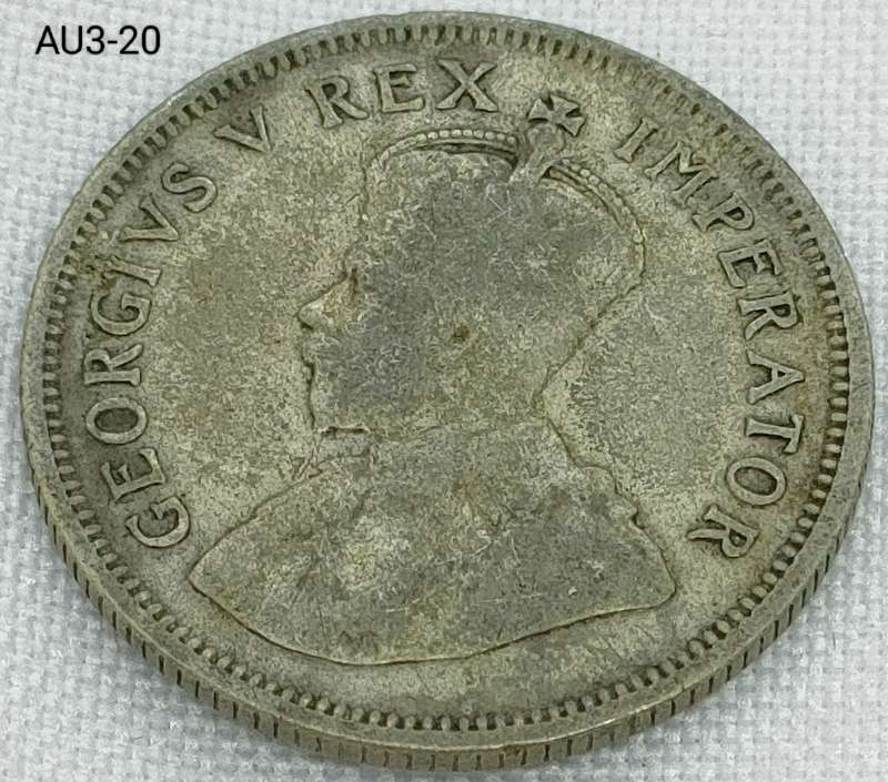1933 Union of SA 1 shilling- .800 silver coin